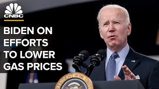 President Biden delivers remarks on efforts to lower gas prices at the pump — 3/31/2022