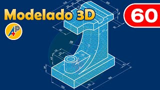 3D Modeling in AutoCAD - Exercise 60