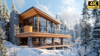 This Modern Mountain Chalet Will Leave You Speechless ❄️