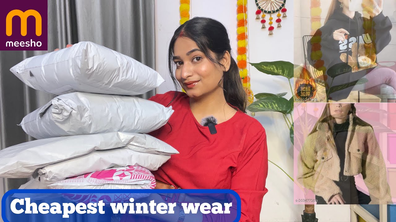 Cheapest Meesho Winter Wear Haul ёяшйunexpected Youtube