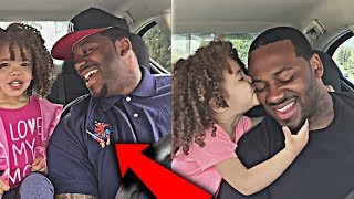Cute Baby Daughter Hug Her Dad And Asked Who She Loves More - Just shut up and hug me dad!