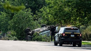 Police investigate scene of fatal crash in Merced