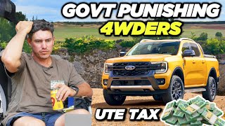 OUTRAGEOUS NEW TAX ON UTES could cost YOU $15,000! Why the Govt got this WRONG.