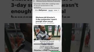 WATCH: Director Eric Esmond suspended 3 days for sexual harassment #policemisconduct #Okaloosa
