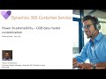 Dynamics 365 Customer Service data model customization