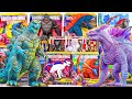 Godzilla X Kong Toys collection ASMR unboxing | The New Empire | Giant Shimo and Giant Godzilla