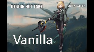 [Arknights] Vanilla || Character Design Hot Take #shorts