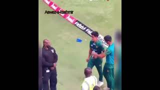 Naseem Shah got emotional after match vs India. #asiacup2022 #indvspak