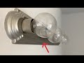 How to Replace a Bathroom Vanity Light Fixture