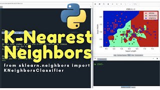 #Python | K-Nearest Neighbors using scikit-learn | #KNN #Scikitlearn #Sklearn #KNeighborsClassifier