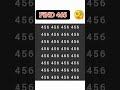 FIND 👉 465 👈#puzzlegame #iqtest #brainpower #maths #braintest #mentalchallenge #shortsviral