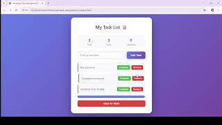 Harvard CS50x Final Project: Interactive Task Management System