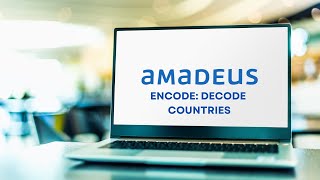 AMADEUS GDS -How to Encode and Decode Countries 2025