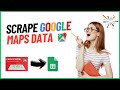 Scrape Google Maps Data | Using G Maps Google Chrome Extension