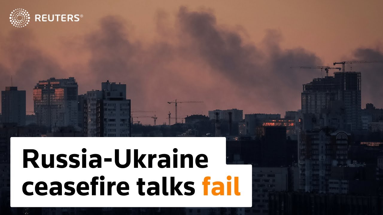 Russia-Ukraine Ceasefire Talks Fail To Make Progress - YouTube