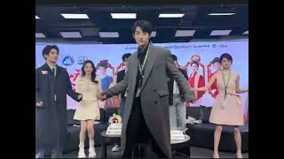 250212 WINWIN dancing 'Gwenchana Ding Ding Ding' #dongsicheng #PerfectMatch #五福临门 #winwin