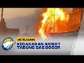 Puluhan Tabung Gas Meledak, Toko Sembako Terbakar