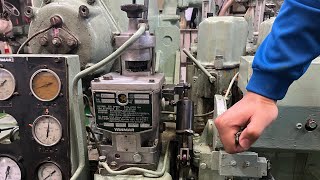 Complete Startup of a 100-Ton Ship Engine (From TOTAL DARKNESS to Full Power)