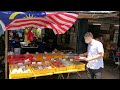 Minum Petang di Warung Goreng Pisang, Bukit Cina, Melaka.