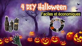 DIY for Halloween 2023 : (Halloween 4 idées de bricolage facile)