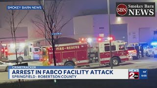 Arrest Made In Springfield Tn Facility Attack