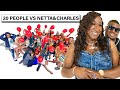 20 PEOPLE VS 1 COUPLE: MS.NETTA & CHARLES