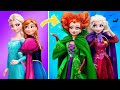 Elsa Became a Witch / 35 Magic Ideas for Dolls