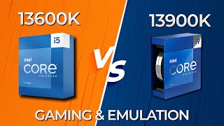 Intel i5-13600K vs i9-13900K Gaming & Emulation Review