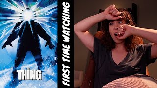 FIRST TIME WATCHING: THE THING (1982)!!! (this movie is messed up)