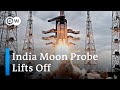 India moon probe Chandrayaan 2 launches into space | DW News