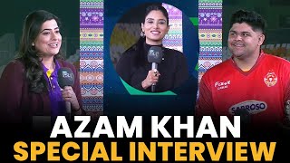 Azam Khan Special Interview | Islamabad United vs Karachi Kings | Match 19 | HBL PSL 8 | MI2A