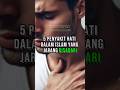 5 Penyakit Hati dalam Islam yang Jarang Disadari #shorts #islami #quotesislami