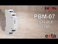 ZAMEL EXTA BISTABLE RELAY 230V AC TYPE: PBM-07