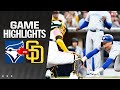 Blue Jays Vs. Padres Game Highlights (4/19/24) | Mlb Highlights