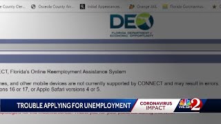 Florida's unemployment website issues continue