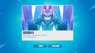 fortnite season 9 first battlepass skin leaked season 9 teaser 2 countdown fortnite - season 9 fortnite teaser 2