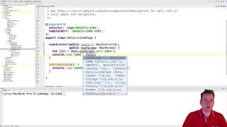 Ionic Mobile Apps | S2P31 | Getting the joke from the navParams