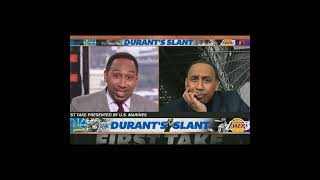 Stephen A Smith Debates Himself About Kevin Durant vs LeBron James (part 1)