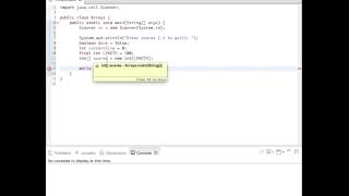 Partially-Filled Array (Java)