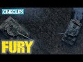 Skirmish With A Tiger Tank | Fury | CineClips | With Captions