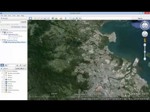 Google Earth Tutorial How to save the Google Earth map you are creating as a kmz file Google Earth Tutorial How to save the Google Earth map you are creating as a kmz file
