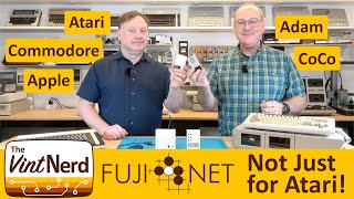 FujiNet RETRO PALOOZA! Covering Atari, Apple, CoCo, Adam & Commodore