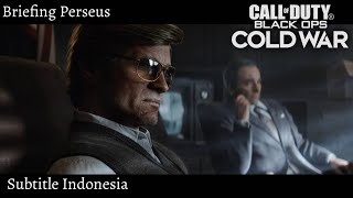 Perseus Briefing - Call of Duty Black Ops Cold War Subtitle Indonesia