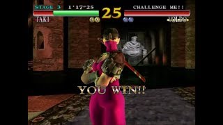 Soul Calibur (Dreamcast) | Taki | Arcade Mode (Hard)