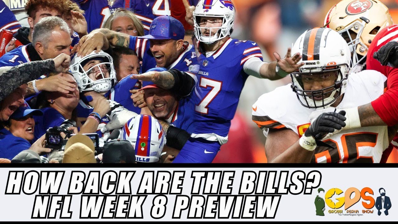 Are The Bills Really Back? NFL Week 8 Preview - YouTube