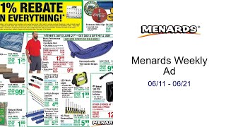 Menards Weekly Ad 06/11 - 06/21