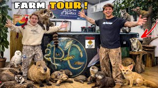 This Backyard Has INSANE Exotic Animals!!