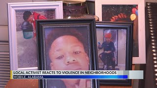 Mobile activist says gun violence continues to be a problem after Brownlee Street murder