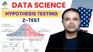 Z-Test Hypothesis Testing with Python | Statistics Analysis | Learn Hypothesis Testing with Python