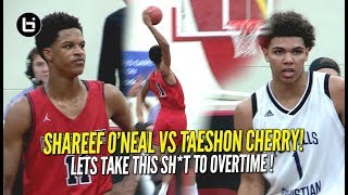 Shareef O'Neal Goes Shaq Daddy In OT Thriller Vs Taeshon Cherry!! Finishes With 30 Points!!
